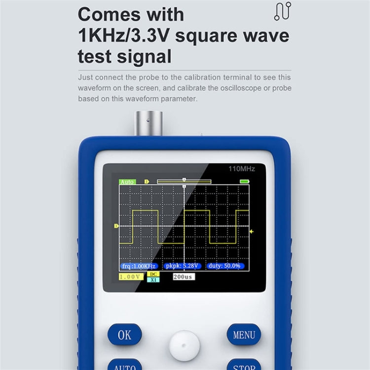 FNIRSI 1C15 Handheld Mini Portable Digital Oscilloscope With EU Plug - Other Tester Tool by FNIRSI | Online Shopping UK | buy2fix