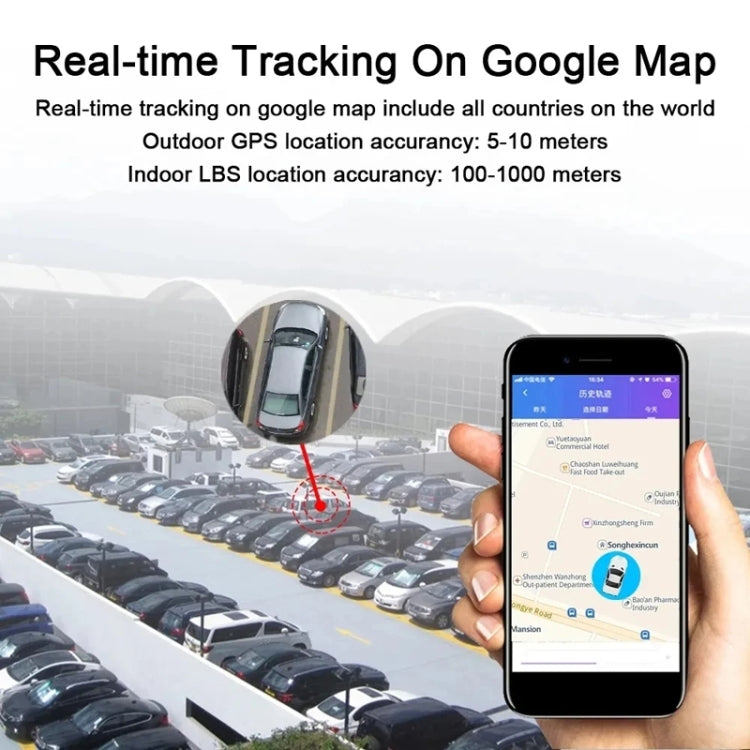 TKSTAR TK915 4G Quad Frequency Locator Car Anti-Theft GPS Tracker - Car Tracker by TKSTAR | Online Shopping UK | buy2fix