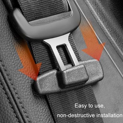 1pair Car Seat Belt Adhesive Buckle Fastener Adjustment Limiter - Seat Belts & Padding by buy2fix | Online Shopping UK | buy2fix