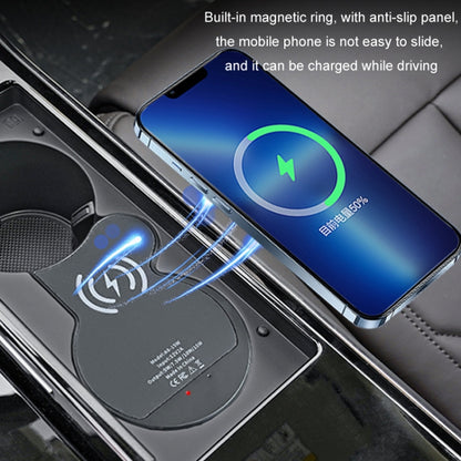 For Audi A8 Car Cigarette Lighter Mobile Phone Wireless Charger, For Left And Right Driving(For 2018-2024) - Wireless Charger Holders by buy2fix | Online Shopping UK | buy2fix