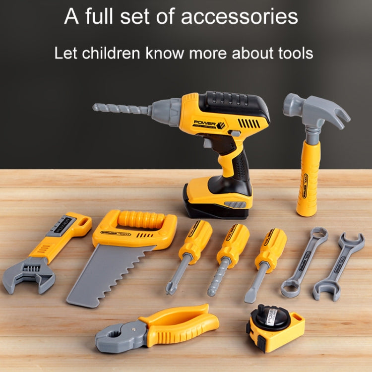 28pcs / Set Children Toolbox Toy Set Pretend Role Playing Simulation Repair Tools, Model: T012A - Pretend Play Toys by buy2fix | Online Shopping UK | buy2fix