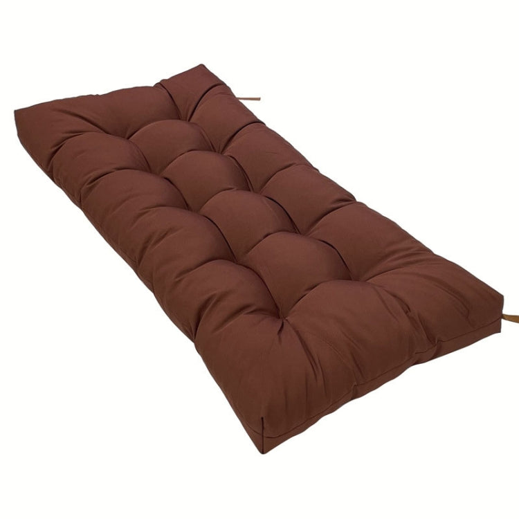 130 x 50cm Outdoor Home Patio Waterproof Sunscreen Bench Cushion, Color: Dark Brown - Cushions & Pillows by buy2fix | Online Shopping UK | buy2fix