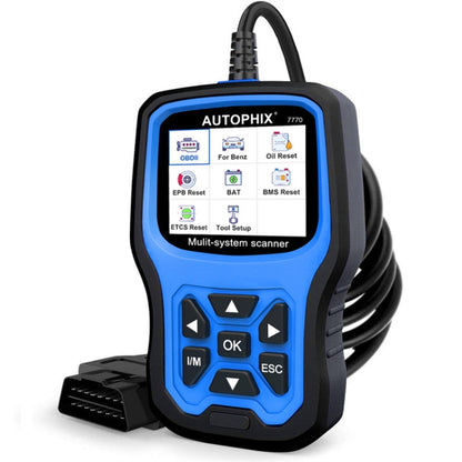 AUTOPHIX 7770 For Mercedes Benz Car Full System OBDII Diagnostic Tool Maintenance Tester - Code Readers & Scan Tools by AUTOPHIX | Online Shopping UK | buy2fix