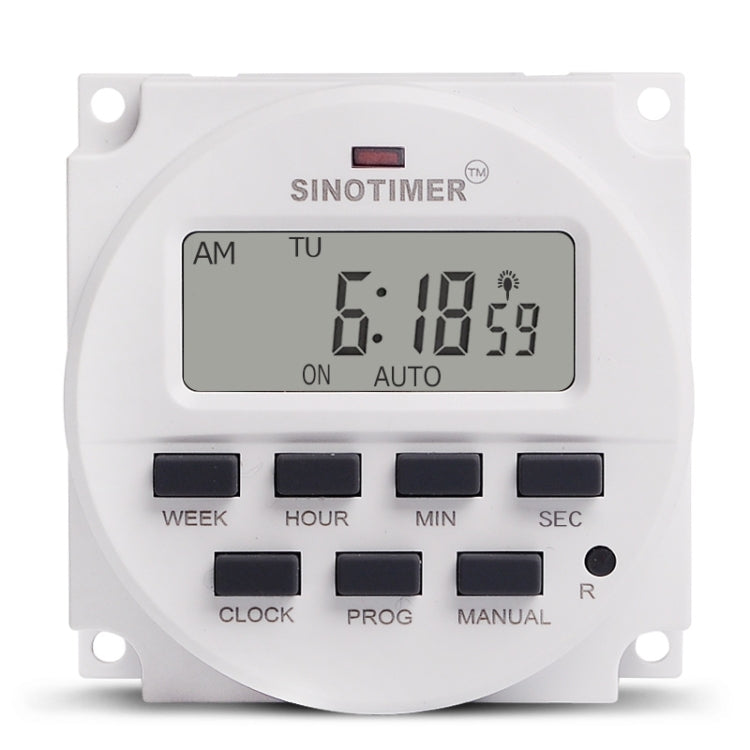 SINOTIMER TM618SH  1 Second Interval Digital LCD Timer Switch Programmable Time Relay 110V - Switch by SINOTIMER | Online Shopping UK | buy2fix