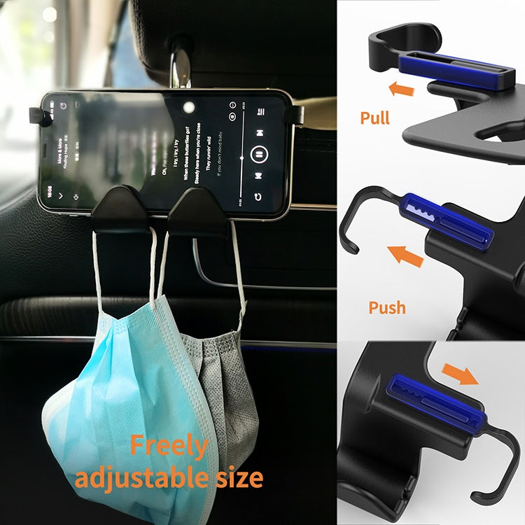 2pcs Car Decorative Hook Mobile Phone Holder(A-3) - Auto Fastener & Clips by buy2fix | Online Shopping UK | buy2fix