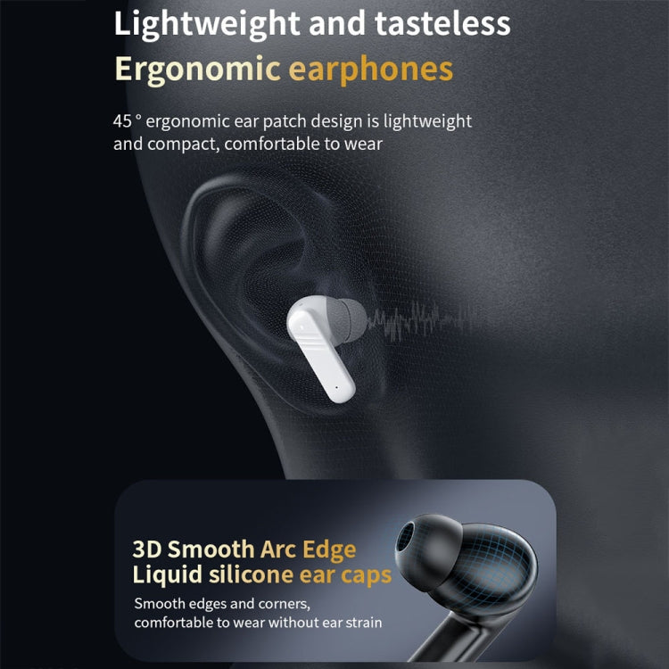 LX-10 Full-Color Touch Screen ANC+ENC Dual Noise Reduction In-Ear Wireless Bluetooth Earphones(Black) - TWS Earphone by buy2fix | Online Shopping UK | buy2fix