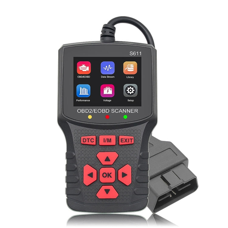 OBD/EOBD Car Handheld Intelligent Tester(S611) - Code Readers & Scan Tools by buy2fix | Online Shopping UK | buy2fix