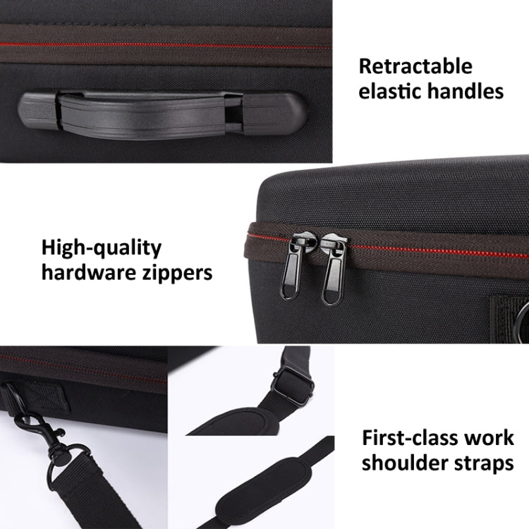 For DJI Neo Drone Storage Bag Messenger Bag Carrying Case, Fabric: PU Leather - Backpacks & Bags by buy2fix | Online Shopping UK | buy2fix