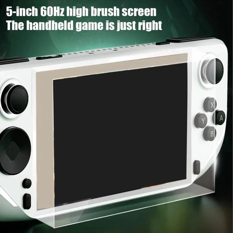 E6 Handheld Game Console 5 Inch IPS Screen Retro Gamebox  With 2 Handles 32GB(Green) - Pocket Console by buy2fix | Online Shopping UK | buy2fix