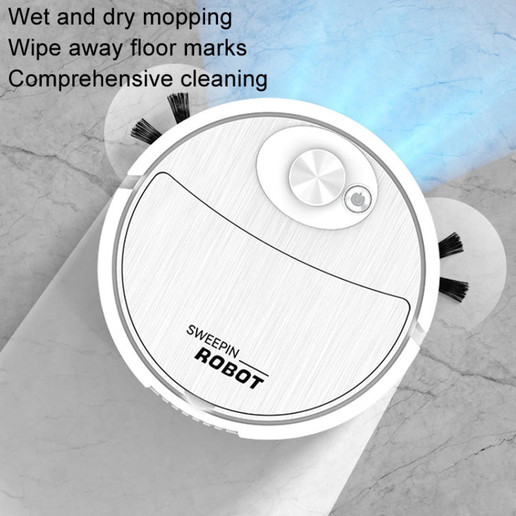 Intelligent Sweeping Robot Sweeping Mopping Suction 3 In 1 Cleaning Machine(8088 Pink) - Robot Vacuum Cleaner by buy2fix | Online Shopping UK | buy2fix