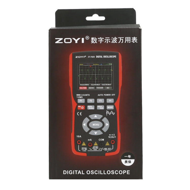 ZOYI Color Screen Multifunctional Handheld Digital Oscilloscope Multimeter(English) - Digital Multimeter by ZOYI | Online Shopping UK | buy2fix