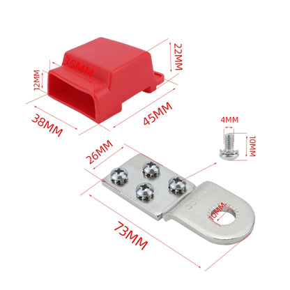 RV Yacht Industrial Distribution Box Copper Battery Terminal, Specifications: One - Booster Cable & Clip by buy2fix | Online Shopping UK | buy2fix