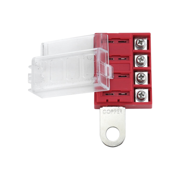 4-way RV Yacht Flame Retardant Waterproof Battery Terminal Fuse Block(Two) - Fuse by buy2fix | Online Shopping UK | buy2fix