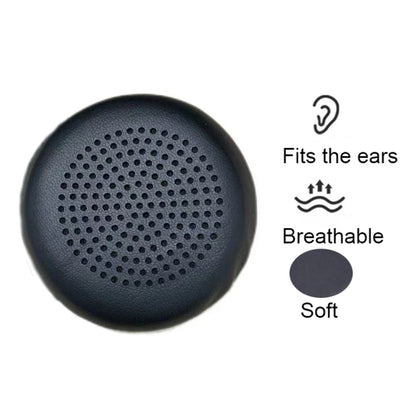 1pair For Plantronics UC B825 Headphone Leather Sponge Cover Earmuffs, Color: Black Mesh Leather - Earmuff & Pad by buy2fix | Online Shopping UK | buy2fix