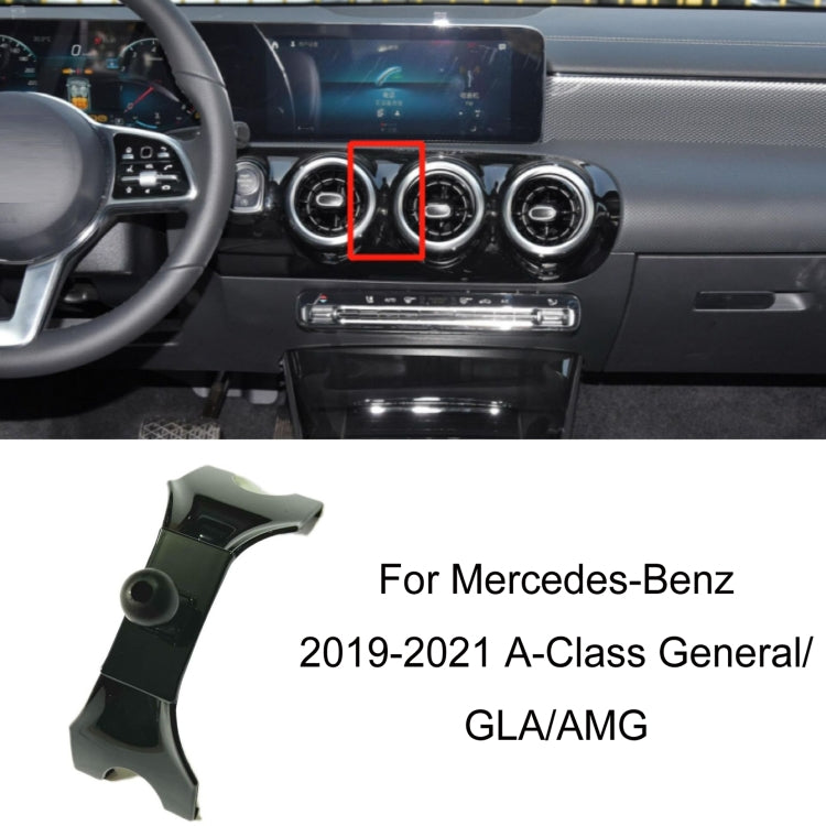 For Mercedes-Benz Mobile Phone Holder Car Air Outlet Base, Model: 19-21 A-Class General/GLA/AMG - Special Car Holders by buy2fix | Online Shopping UK | buy2fix