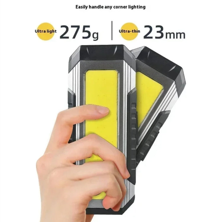 E-SMARTER KXK586 Flat Work Light LED Work Auto Repair Light USB Rechargeable Repair Light With Magnetic Attachment - Other Tools by E-SMARTER | Online Shopping UK | buy2fix