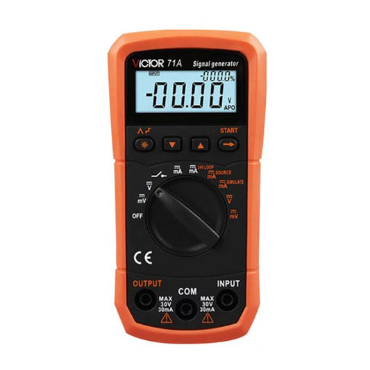 Victor Output Current Voltage Process Signal Source Multimeter, Model: VC71A - Digital Multimeter by Victor | Online Shopping UK | buy2fix