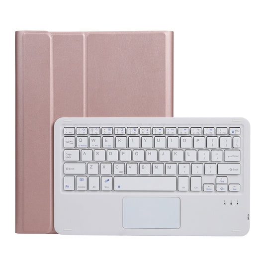AW11-A Detachable Lambskin Texture Ultra-thin TPU Bluetooth Keyboard Leather Tablet Case with Touchpad & Stand For Huawei MatePad 11 2021(Rose Gold) - Huawei Keyboard by buy2fix | Online Shopping UK | buy2fix