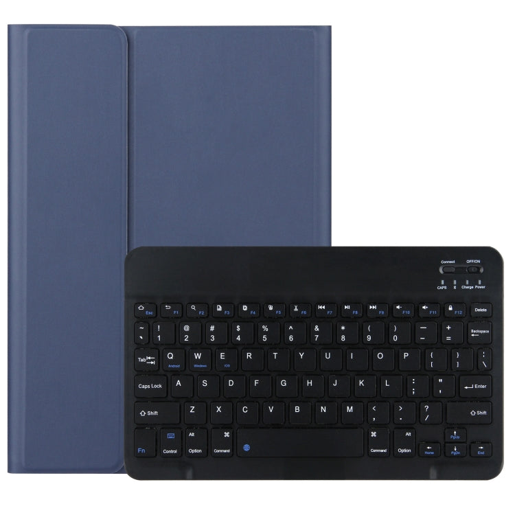 DY-M10ReL 2 in 1 Removable Bluetooth Keyboard + Protective Leather Tablet Case with Holder for Lenovo Tab M10 FHD REL(Blue) - Lenovo Keyboard by buy2fix | Online Shopping UK | buy2fix