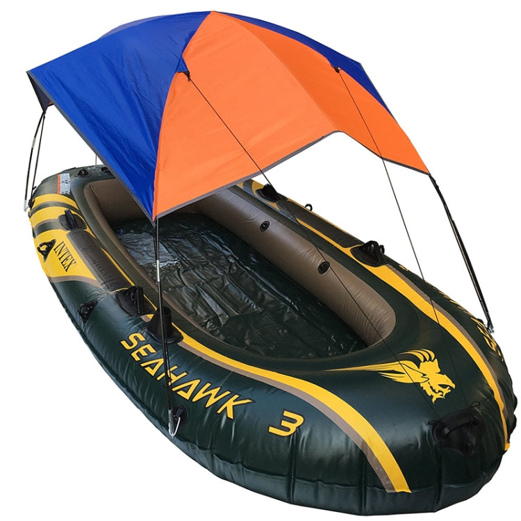 68347 Folding Awning Canoe Rubber Inflatable Boat Parasol Tent for 2 Person,Boat is not Included - Marine Accessories & Parts by buy2fix | Online Shopping UK | buy2fix