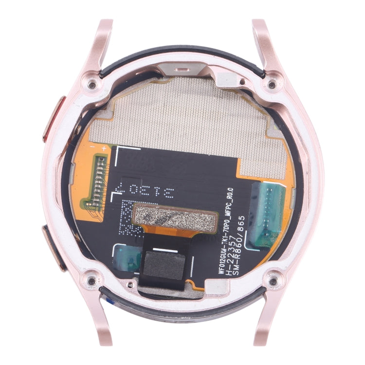 Original LCD Screen Digitizer Full Assembly with Frame for Samsung Galaxy Watch4 40mm SM-R860/R865 (Pink) - For Samsung by buy2fix | Online Shopping UK | buy2fix