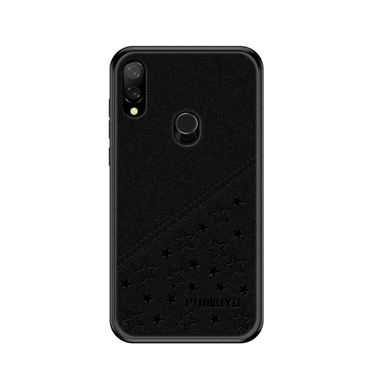 PINWUYO Full Coverage Waterproof Shockproof PC+TPU+PU Case for Xiaomi Redmi Note 7 (Black) - Xiaomi Cases by PINWUYO | Online Shopping UK | buy2fix