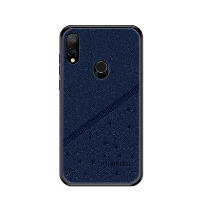 PINWUYO Full Coverage Waterproof Shockproof PC+TPU+PU Case for Xiaomi Redmi Note 7 (Blue) - Xiaomi Cases by PINWUYO | Online Shopping UK | buy2fix