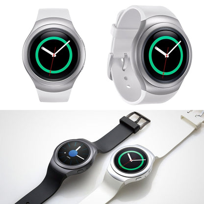 For Samsung Gear S2 Sport / Gear S2 Watch Solid Color Silicone Watchband(White) - Smart Wear by buy2fix | Online Shopping UK | buy2fix