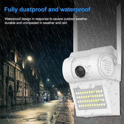 DP14 2.0 Million Pixels 1080P HD Wall Lamp Smart Camera, Support Full-color Night Vision / Motion Detection / Voice Intercom / TF Card, US Plug - Security by buy2fix | Online Shopping UK | buy2fix