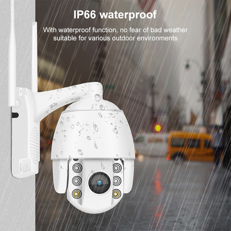 QX2 4G (US Version) 1080P HD 360 Degrees Panoramic Day and Night Full-color Waterproof Smart Camera, Support Motion Detection / Two-way Voice / TF Card, US Plug - Security by buy2fix | Online Shopping UK | buy2fix