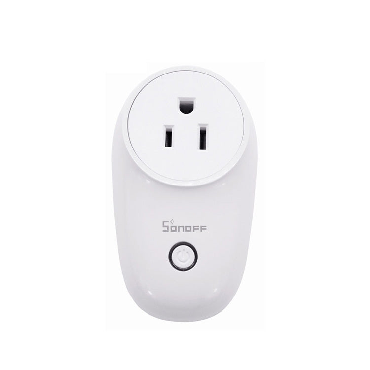 Sonoff S26 WiFi Smart Power Plug Socket Wireless Remote Control Timer Power Switch, Compatible with Alexa and Google Home, Support iOS and Android, US Plug - Smart Socket by Sonoff | Online Shopping UK | buy2fix