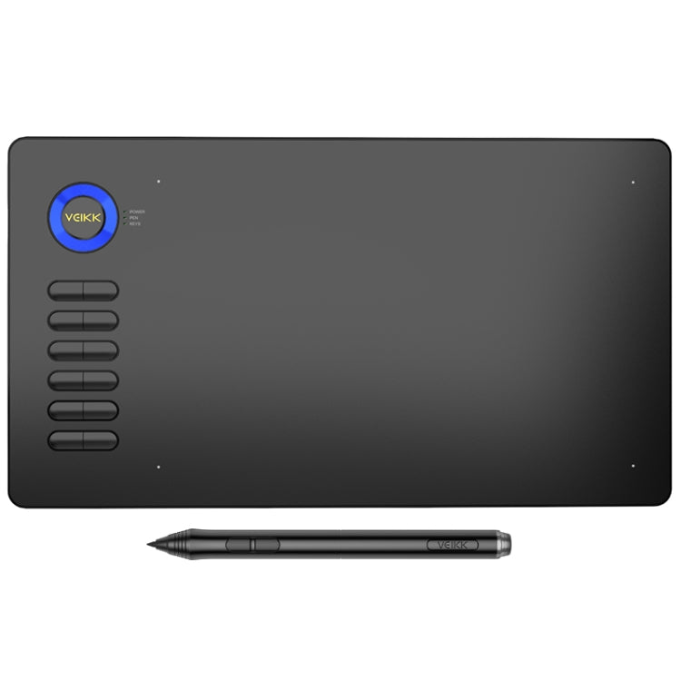 VEIKK A15 10x6 inch 5080 LPI Smart Touch Electronic Graphic Tablet, with Type-C Interface(Blue) -  by VEIKK | Online Shopping UK | buy2fix