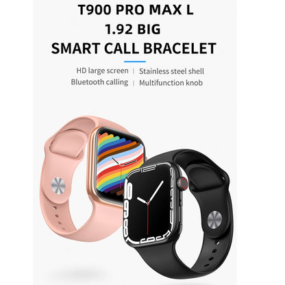 T900 PRO MAX L BIG 1.92 inch Large Screen Waterproof Smart Watch, Support Heart Rate / Blood Pressure / Oxygen / Multiple Sports Modes (White) - Smart Wear by buy2fix | Online Shopping UK | buy2fix