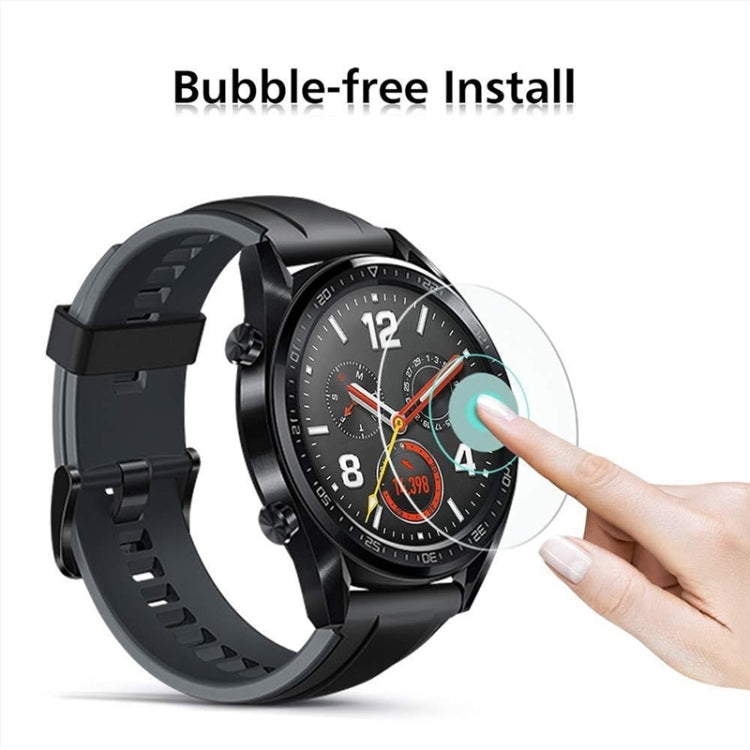 50 PCS For Huawei Watch 1 0.26mm 2.5D Tempered Glass Film - Screen Protector by ENKAY | Online Shopping UK | buy2fix