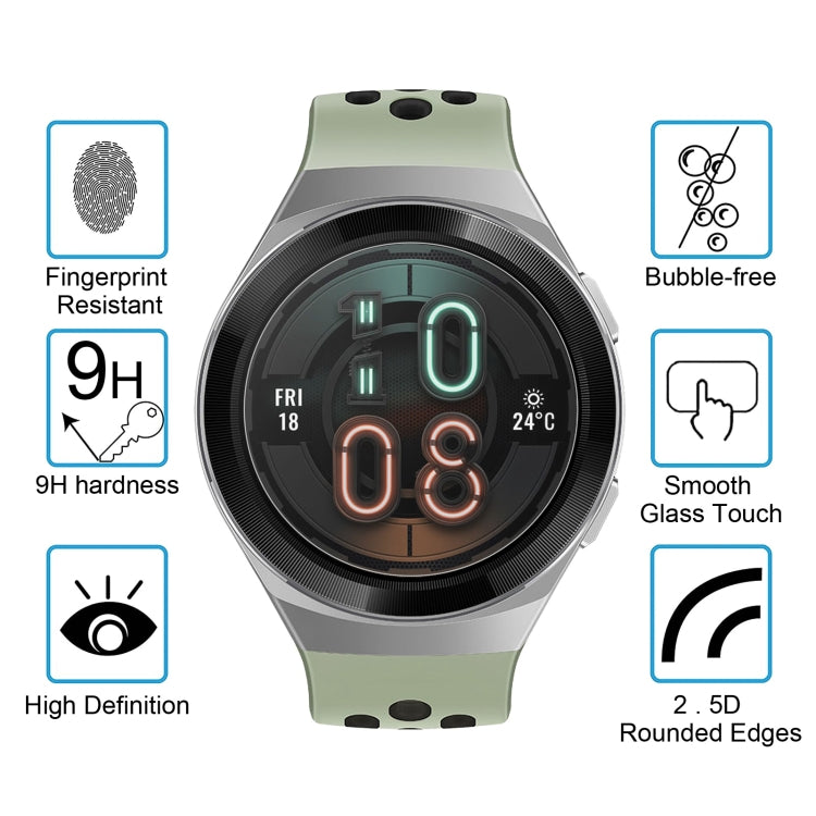 For Huawei Watch GT 2e 46mm 0.26mm 2.5D 9H Tempered Glass Film Screen Protector - Smart Wear by buy2fix | Online Shopping UK | buy2fix