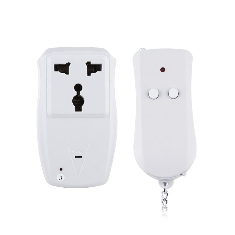 110V Indoor Wireless Smart Remote Control Switch with Single Keychain Transmitter, CN Plug - Smart Switch by buy2fix | Online Shopping UK | buy2fix