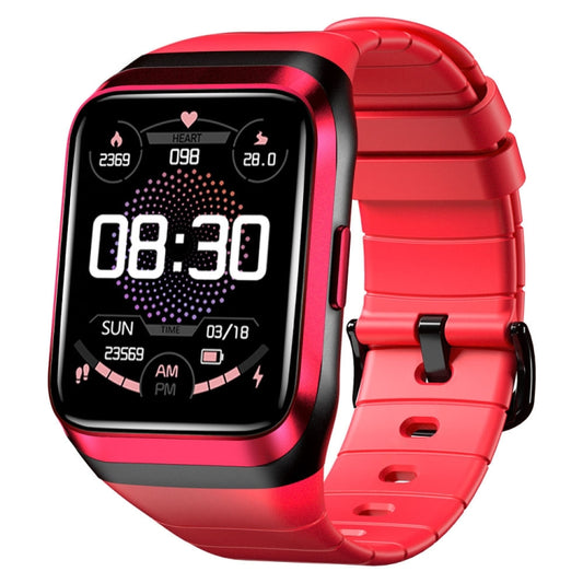 LOKMAT ZEUS 2 1.69 inch Screen Waterproof Smart Watch, GPS / Heart Rate  / Blood Oxygen / Blood Pressure Monitor(Red) - Smart Wear by Lokmat | Online Shopping UK | buy2fix