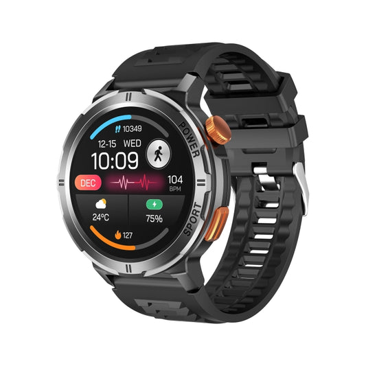 M52 1.43 inch Screen IP68 Waterproof Smart Watch, Support Bluetooth Call / Heart Rate (Tarnish) - Smart Watches by buy2fix | Online Shopping UK | buy2fix