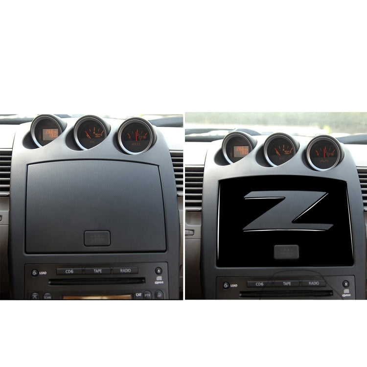 For Nissan 350Z 2003-2009 Car Navigation Cover Decorative Stickers, Left and Right Drive Universal - In Car by buy2fix | Online Shopping UK | buy2fix
