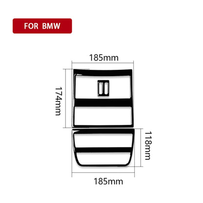 For BMW 5 Series F10 2011-2017 4pcs Car Rear Air Outlet Decorative Sticker,Left and Right Drive Universal - In Car by buy2fix | Online Shopping UK | buy2fix