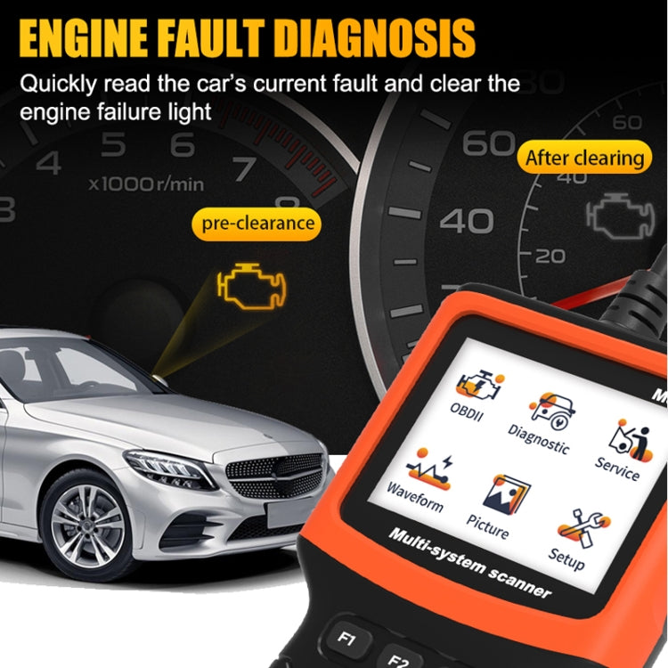 M301 9-18V OBD2 Car Code Reader Scanner Fault Detector - Code Readers & Scan Tools by buy2fix | Online Shopping UK | buy2fix