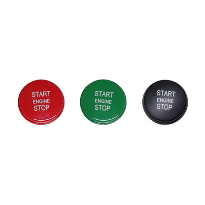 One-key Start Engine Stop Switch Button for Land Rover Range Rover Executive, Left Driving (Green) - Car Switches by buy2fix | Online Shopping UK | buy2fix