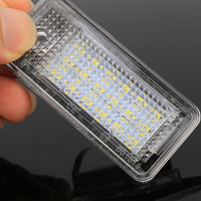 2 PCS License Plate Light with 18 SMD-3528 Lamps for Audi - License Plate Lights by buy2fix | Online Shopping UK | buy2fix