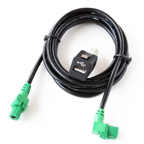 Car USB Interface + Wiring Harness for BMW 1 / 2 / 3 / 5 / 7 Series - In Car by buy2fix | Online Shopping UK | buy2fix