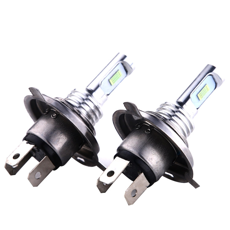 2 PCS H4 72W 1000LM 6000-6500K Super Bright White Light Car Fog LED Bulbs, DC 12-24V (Ice Blue Light) - In Car by buy2fix | Online Shopping UK | buy2fix