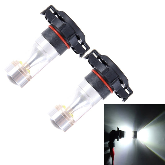 2 PCS H16 30W 350LM 6000K White Light CREE 6 LED Car Fog Light Bulb, DC 12V - Fog / Driving Lights by buy2fix | Online Shopping UK | buy2fix