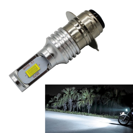 P15D/H6M 1000LM 72W 6000K White Light 2-LED 3570 Bulbs Motorcycle Headlights, DC 12-24V - Headlights by buy2fix | Online Shopping UK | buy2fix