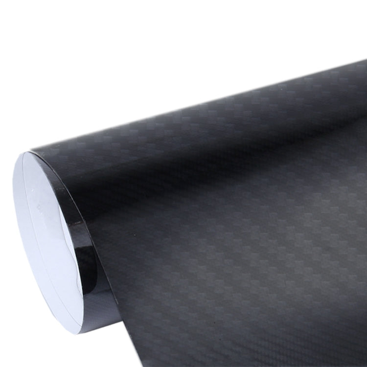 5D High Gloss Carbon Fiber Car Vinyl Wrap Sticker Decal Film Sheet Air Release, Size: 152cm x 50cm(Black) - Auto Film by buy2fix | Online Shopping UK | buy2fix