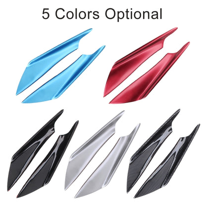 4 PCS Car-Styling Flank Decorative Sticker(Silver) - Decorative Sticker by buy2fix | Online Shopping UK | buy2fix