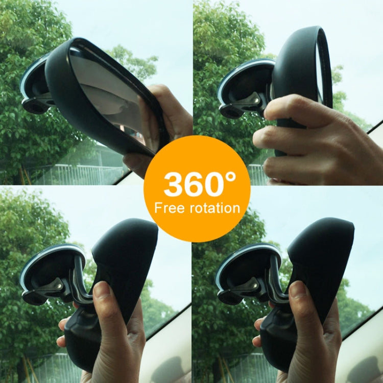 Car Auto 360 Degree Adjustable Suction Cup Rear View Mirror Baby Convex Mirror - Interior Mirrors by buy2fix | Online Shopping UK | buy2fix